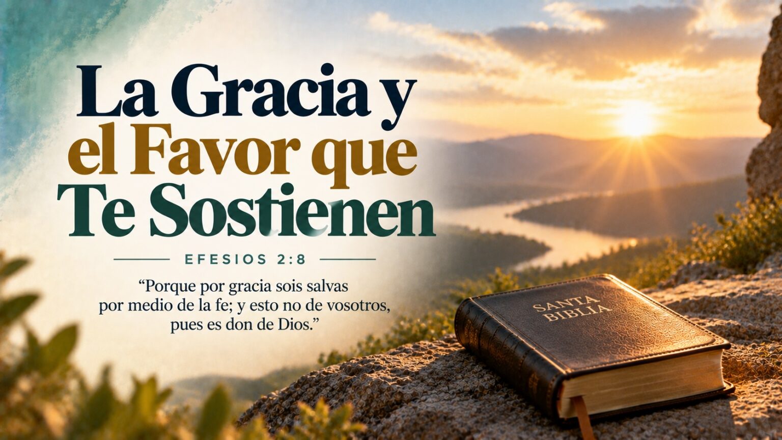 Efesios 2:8 — La gracia y el favor que te sostienen